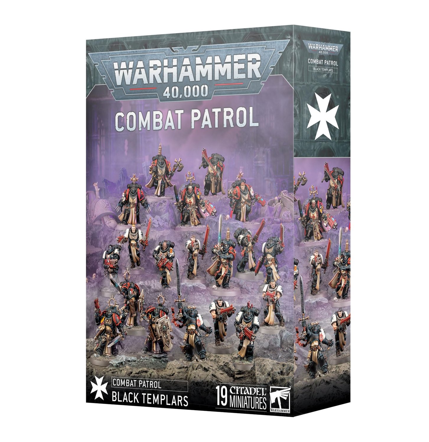 Boîte Warhammer 40,000 Combat Patrol Black Templars