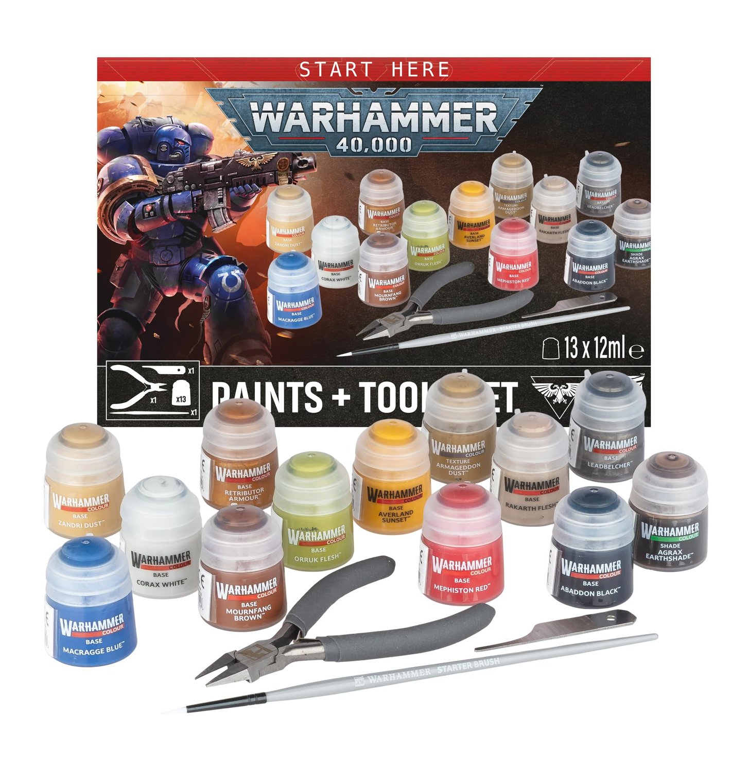 Coffret Warhammer 40,000 Peintures et Outils